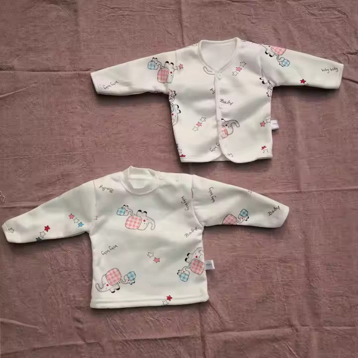 Nieuwe Geboorte Baby Cadeauset - Warme Winterkleding Set