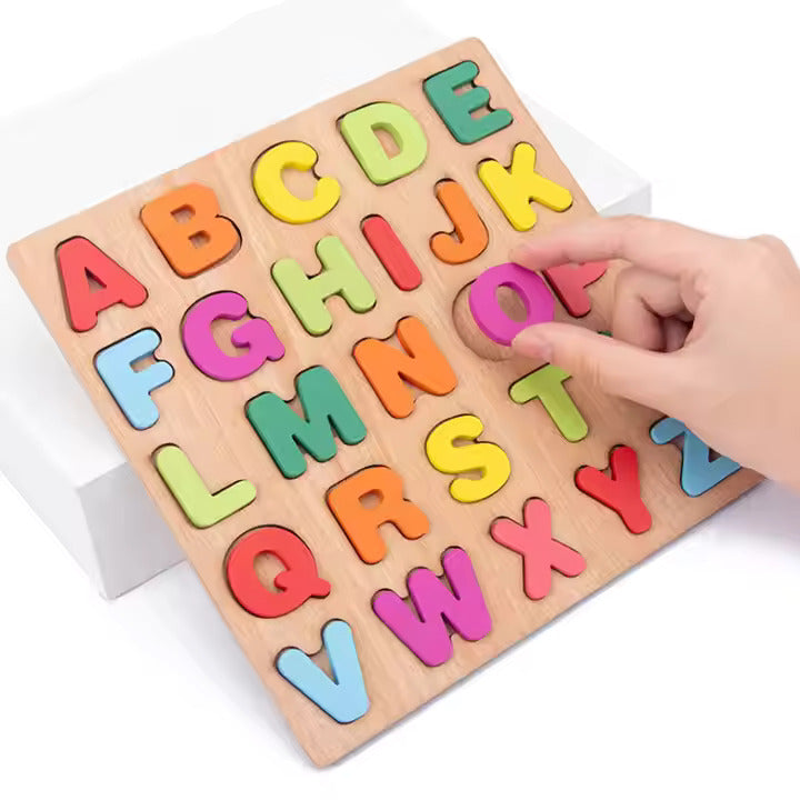 Letters Blocks Puzzel - Educatief Alfabet Leren voor Kinderen