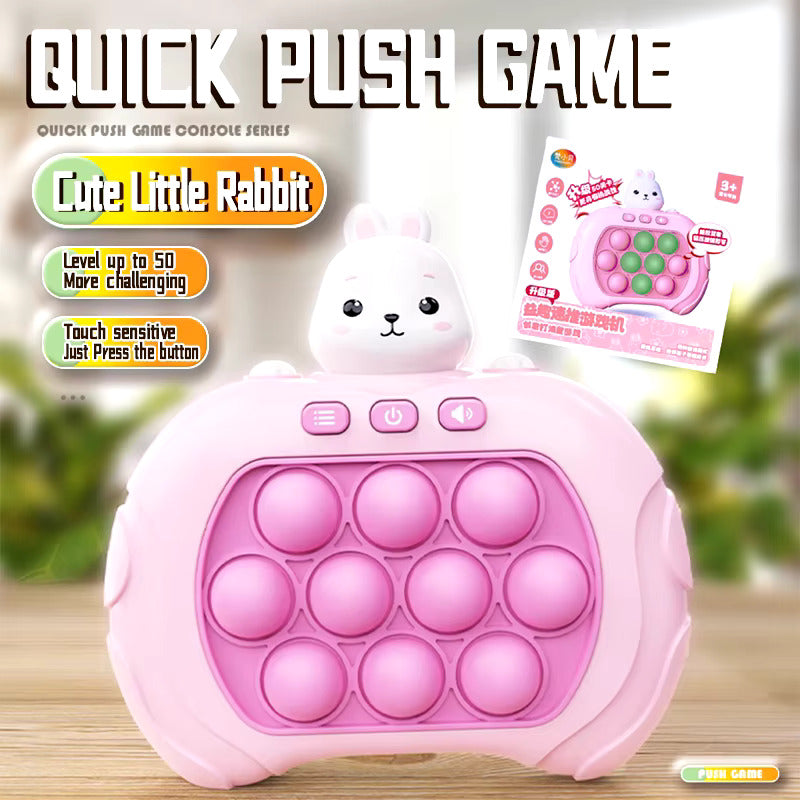 Quick Push Spelmachine - Het Whack-a-Mole Spel LCD Paneel Ontspanningsspel Intelligentie Speelgoed