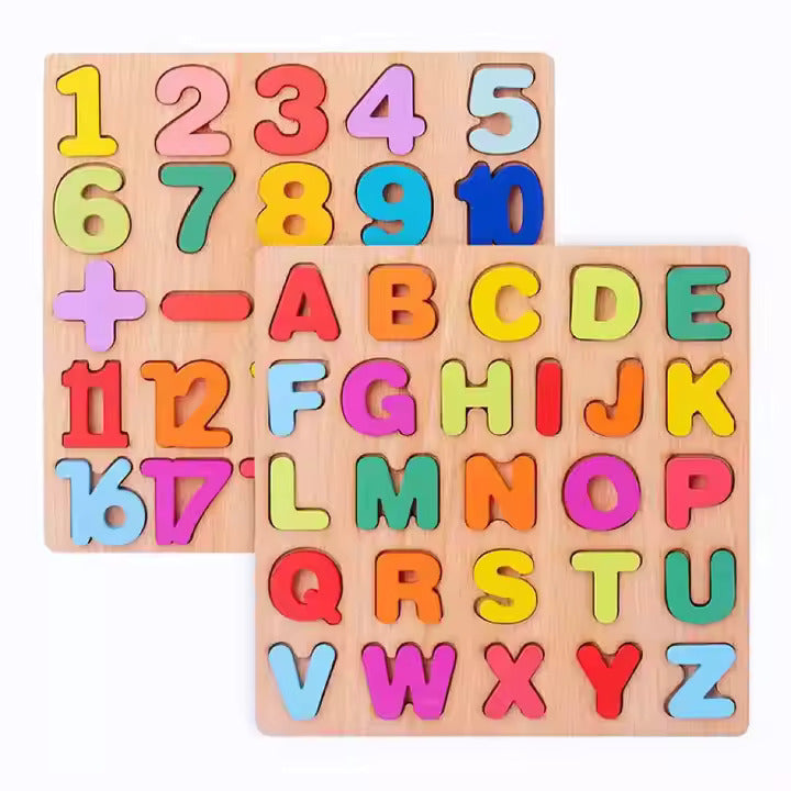 Letters Blocks Puzzel - Educatief Alfabet Leren voor Kinderen