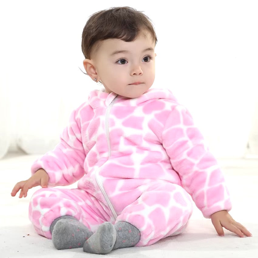 Baby Romper - Warme Dierenkostuum Romper voor Peuters en Kinderen