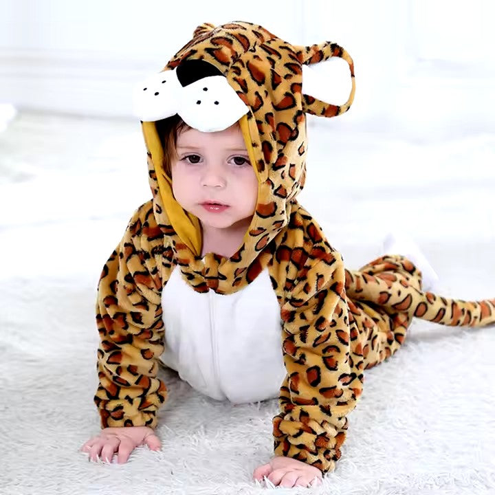 Baby Romper - Warme Dierenkostuum Romper voor Peuters en Kinderen